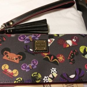 Dooney and Bourke Disney evil villians ears wallet
